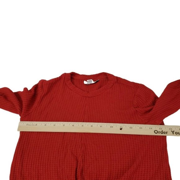 Topshop Red Knotted Blouse - Picture 8 of 10